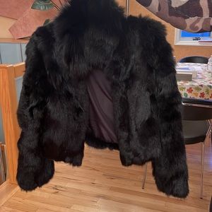 Adrienne Landau Fur Jacket